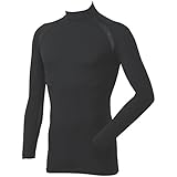 SOWA(ソーワ) 長袖サポートローネックシャツ ブラック Sサイズ 50378