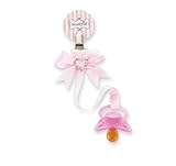 Mudpie マッドパイ　おしゃぶりクリップ　ジュエリーベイビーハート [並行輸入品]