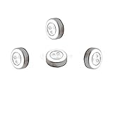 monkeyjack 4piecesポータブルLEDタッチナイトライトキャビネットプッシュスティックon Battery Poweredランプ