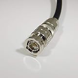 柔らかい 3CFWS(12G) 可動用 12G/3G/HD-SDI対応同軸 ケーブル BNC付ケーブル 黒色 撚線 TCX-3CFWS 立井電線 (20m)