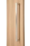 モダン& Contemporary 1 " x 1 "正方形形状ハンドル/ push-pull stainless-steelドアハンドルの入り口/エントリ/シャワー/木製/ガラス/ Office /