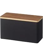 山崎実業(Yamazaki) サニタリー 収納ケース ブラウン 約W23XD10.5XH14cm リン トイレ回りがすっきり 小物収納 マルチケース 4807