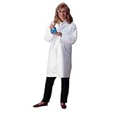 DuPont 251-TY210S-L Tyvek Lab Coat Snap Front