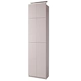 壁面収納 扉タイプ 60cm幅 ホワイト色 MY-0029