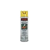 Rust-Oleum 203025 Precision-Line 17 oz Inverted Marking Spray Paint, High Visibility Yello [並行輸入品]