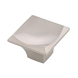 Belwith製品b075673-sn Keelerカリストキャビネットknob44 ;サテンnickelknob – 1.5で。正方形