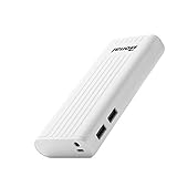 Bonai 大容量10000mAhモバイルバッテリー 急速充電 ポータブル充電器 LEDライト付き iPad/iPhone/iPod/Nintendo Switch 2017/Galaxy s8/Xperia/Nexus/PSvitaなど対応 ホワイト