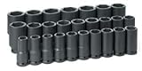 Grey Pneumatic 8026MD 0.75 in. Drive 26 Piece Deep Metric Master Set 19-50 mm