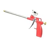 汎用 発砲 ウレタン フォーム カートリッジ ガン 吐出ガン ピストル型吐出 専用ガン AHKAH WORKS (レッド)