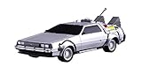 青島文化教材社(AOSHIMA) ムービーメカシリーズ No.11 バック・トゥ・ザ・フューチャー プルバック Part.1 タイムマシン 1/43スケール プラモデル