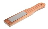 EZE-LAP 24F 1 by 3 Fine Diamond Stone on a Walnut Paddle [並行輸入品]