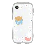 グルマンディーズ ミッフィー iPhone16e 対応 クリスタルクリアケース ミッフィー＆ボリス MF-578B