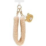 サンエックス(San-X) リラックマ 『BASIC RILAKKUMA BOA ITEMS』 もこもこハンドストラップ リラックマ AB37801 H200×W50×D40mm