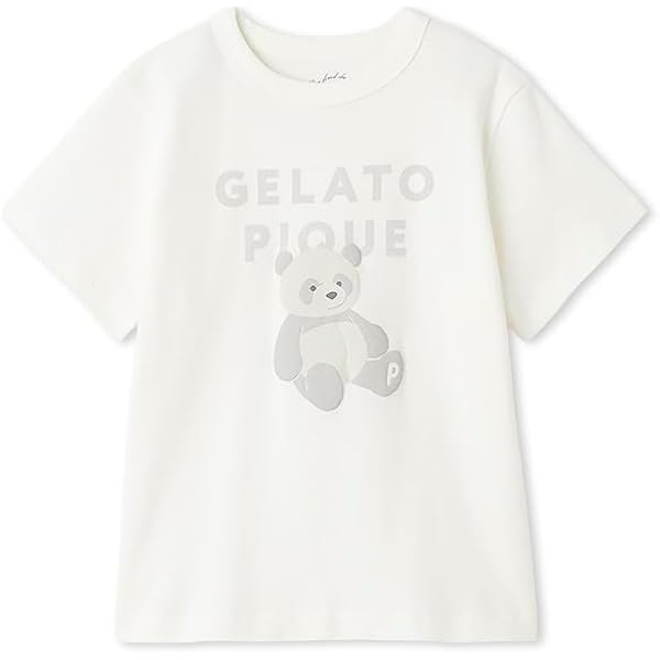 新品未使用　gelato pique ラッコ Tシャツ ホワイト gelato pique（ジェラートピケ）の「ラッコ柄Tシャツ（ルームウェア