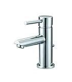 デザインハウス547547 Eastportシングルハンドル洗面所蛇口、ポリッシュクローム仕上げ