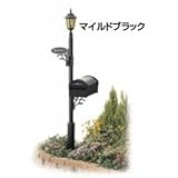 TOEX LIXIL　ファンクションユニット　ユーロブリーズ　組合せ例15-7　※表札はネームシールとなります　【リクシル】　【機能門柱　機能ポール】 　ラスティブラウン