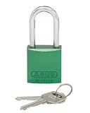 パンドウイット ロックアウト用ハイセキュリティパドロック 緑 PSL-7GR-LS