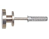 額吊飾鋲ﾌｯｸ 特大32mm ｶｰﾙﾌﾟﾗｸﾞ付 F-0017 fukui