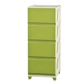 JEJ デコニー チェスト 4段 グリーン DCN-4IVGR