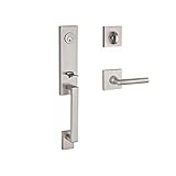 Baldwin SCSEAXTUBRCSR150 Reserve Single Cylinder Handleset Seattle x Tube with Contemporary Square R