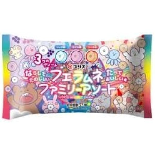 Amazon.co.jp: コリス フエラムネファミリーアソート 6個セット
