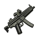 [SIDAN TOYS] サブマシンガン MP5A5 NAVY リフレックスサイト付き ミニフィギュア用 レゴ カスタムパーツ ［レゴ互換品］ 武器 銃