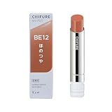 ちふれ（CHIFURE）ラスティング リップスティック セミグロス BE12 ベージュ系 口紅 高発色 ほのつやタイプ