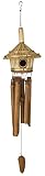 Woodstock Chimes WOODC707 Thatched Roof Birdhouse Chime