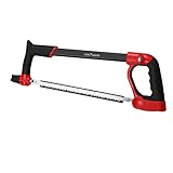 FLORA GUARD 50cm糸鋸 金切鋸 単純なアルミニウム製品の場合 角度調整付き 多機能 替刃2枚入り30cm