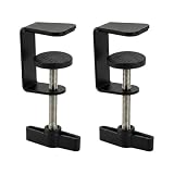 クランプ金具 万力 小型 木工クランプ（緩衝パッド）2 個セット 固定金具 DIY 工具 メタル製 調節可能 cクランプ 最大開口 45mm デスク 棚受け金具 固定用品
