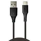 seena Type-C ケーブル 3A対応 【1.2m ブラック】 Xperia/Galaxy/LG/iPad Pro Android QuickCharge3.0対応 テレワーク リモート 在宅勤務