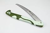 Worth Garden Ergonomic Hand Pruning Folding Saw Pruner w/ 6 Inches 10 Inches Stainless Japanese SK5