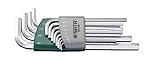 SATA 1/16インチ-3/8インチ12本組 六角棒レンチ EA683BC