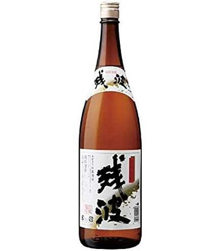 Amazon.co.jp: 泡盛 残波 黒 30度 (ザンクロ) 1800ml 一升瓶 : 食品