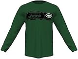 New York Jetsメンズ長袖合成Stormシャツグリーンビッグ＆トールサイズ XLT