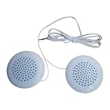 枕型スピーカー、3.5mm ータブルミニスピーカーステレオスピーカー、2つのステレオサウンドHiFiスピーカー付き、MP3電話ポータブ ミニスピー�