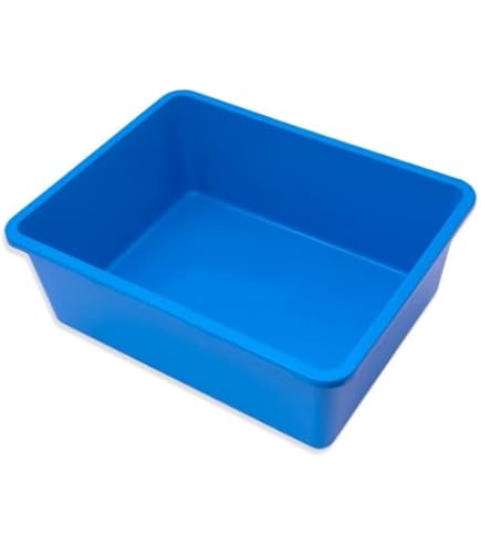 Amazon | 鈴木製作所 角型タライ プラ桶スーパー 青 | ネオス | 水槽 通販