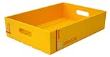 八幡化成 収納ケース 「ボンテコンテナ」 イエロー 1013