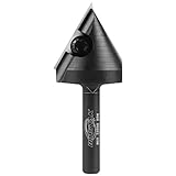 BINSTAK 60度 V 溝ルータービット 1/4インチシャンク 超硬インサート 木材CNCルータービット 木工彫刻 彫刻用