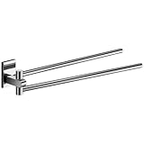 Nameeks 7823 – 13 14.17-inch Maine Jointedホルダータオルバー、クローム