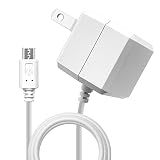 ラスタバナナ スマホ フィーチャーフォン microUSB ケーブル一体型 AC充電器 小型 1A 1.5m ホワイト R15ACM1A01WH