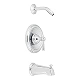 Moen T2113NH Kingsley Posi-Temp Tub and Shower Trim Kit without Valve, Chrome [並行輸入品]