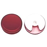 オーディオファン 3DS 3DSLL 共通 スライドパッド カバー 交換用 アナログスティック グリップ ワインレッド 2点セット