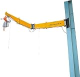 TRUSCO スーパー 柱取付式ジブクレーン(ボルト･ナット型)容量:490kg JBC4840HF