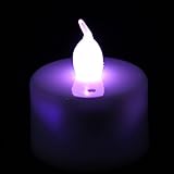 romantic flameless blow sound sensor led candle tea light