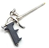 金属製 ウレタン フォームガン カートリッジ 汎用 取付 ピッチ 2.8 ｍｍ 発泡 硬化 スプレー 缶 装着 トリガー (パーシャルブラック)