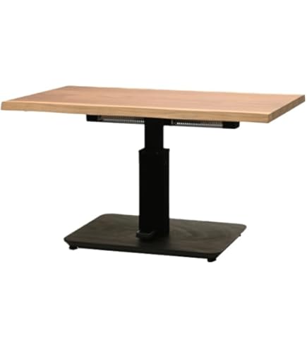 Amazon.co.jp : ディノス こたつ こたつテーブル 天然木仕上げの昇降式