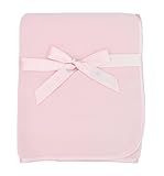 American Baby Company Fleece Blanket, Pink, 30 x 30 by American Baby Company