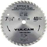 10/PACK VULCAN 409320OR STEEL BLADE 7-1/4"X40T BULK [並行輸入品]