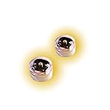 MIRACLE 高級 サークル LED ライト ２個セット スタンド式 ソーラー 太陽光パネル 自動点灯 照明 ガーデニング 用品 防犯 (イエロー２個セット) MC-MD302-YE